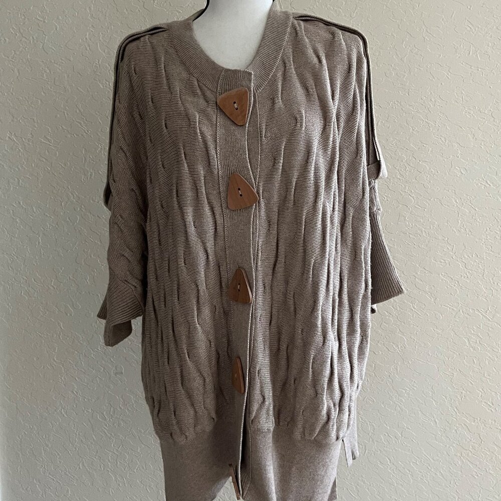 Stella McCartney Oversize Cardigan 38 S Brown